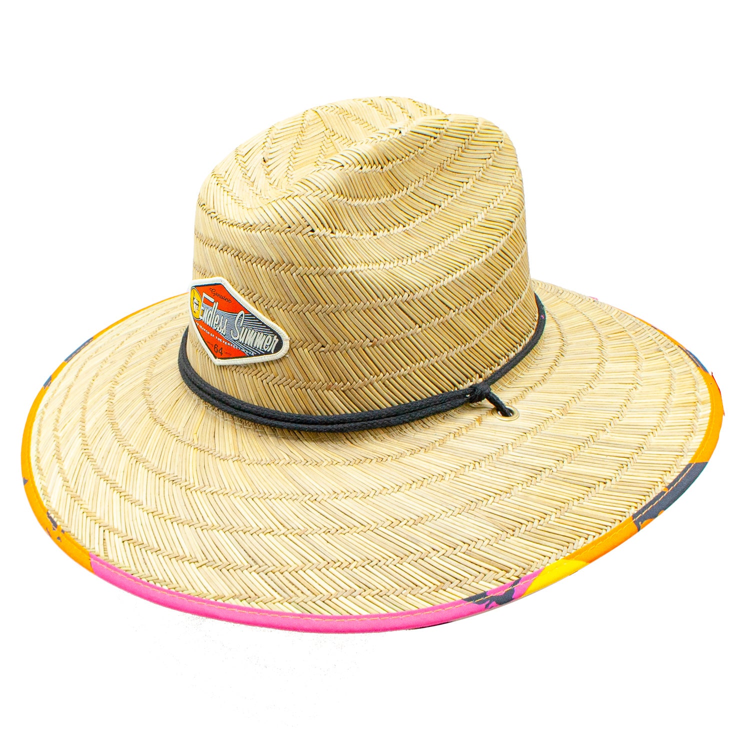 Endless Summer Underbrim Straw Lifeguard Hat Doba